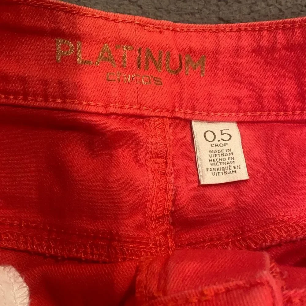 Chico’s Platinum Cropped Pants - Picture 7 of 14